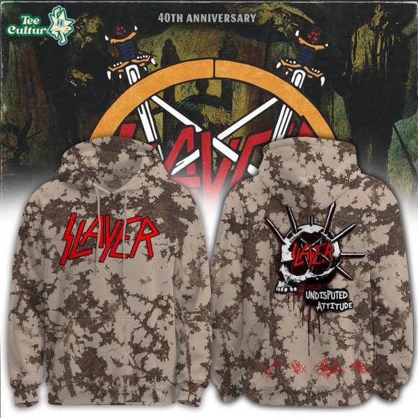 SLAYER Reign in Blood 40th Anniversary Limited Edition Hoodie V2