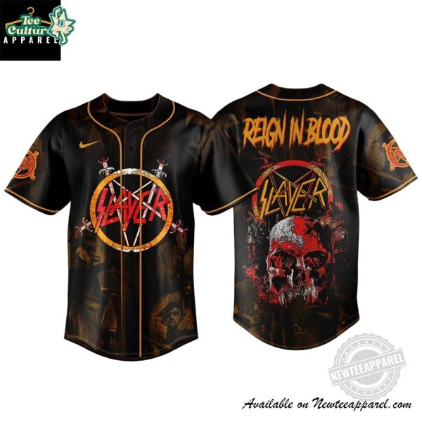SLAYER Reign in Blood 40th Anniversary Limited Edition Jersey