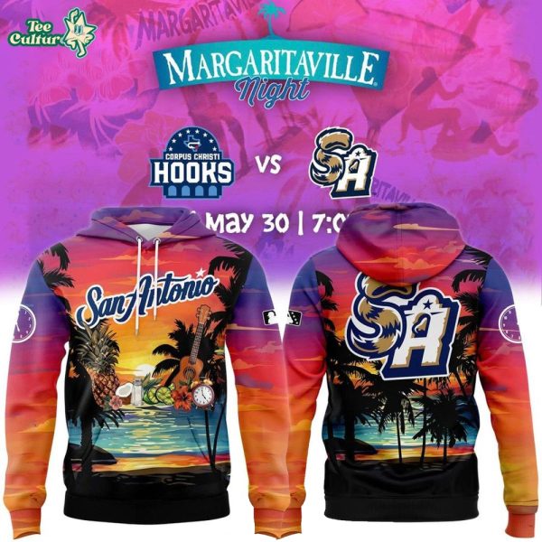 San Antonio Missions Margaritaville Night Special Hoodie