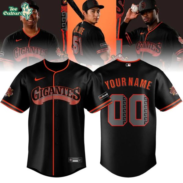 San Francisco Giants 'Gigantes' 2026 Custom Baseball Jersey