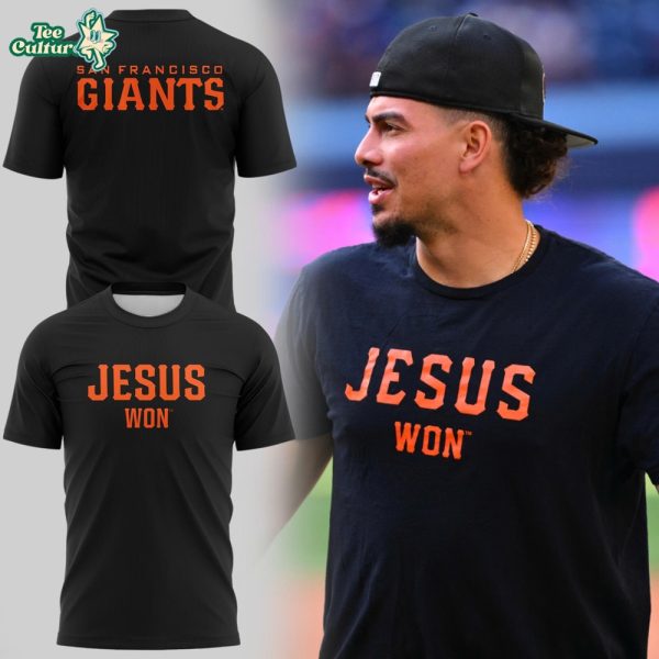 San Francisco Giants Jesus Won Shirt