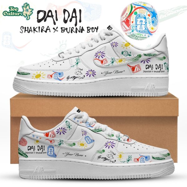 Shakira ft. Burna Boy Special World Cup 26 “DAI DAI” Limited Edition Shoes