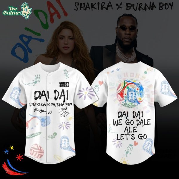 Shakira x Burna Boy x World Cup 2026 “DAI DAI” Limited Edition Jersey