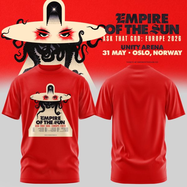 Empire Of The Sun Ask The God Tour 2026 Tee