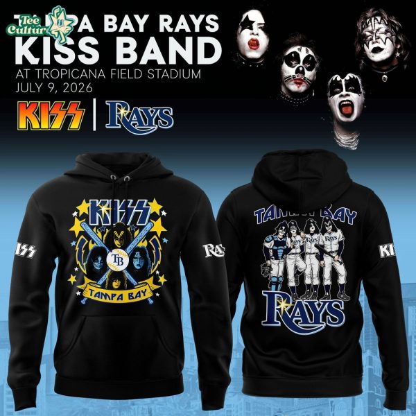 Tampa Bay Rays x Kiss Night 2026 Special Edition Hoodie