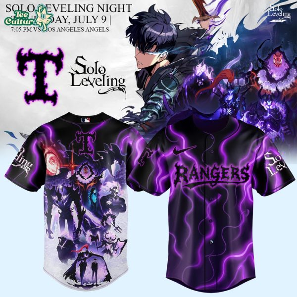 Texas Rangers x Solo Leveling Limited Jersey 1