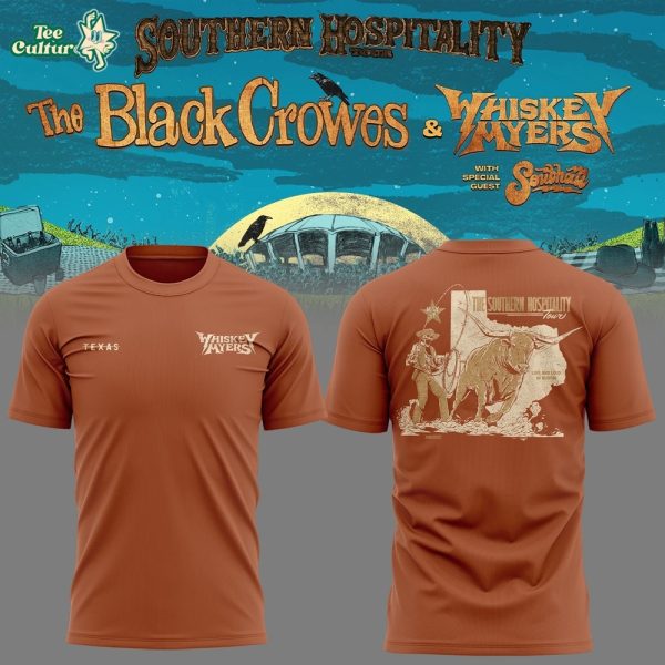 The Black Crowes x Whiskey Myers Southern Hospitality Tour 2026 Special Tee