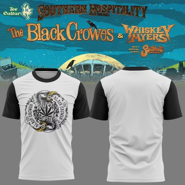 The Black Crowes x Whiskey Myers Southern Hospitality Tour 2026 Special Tee