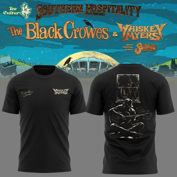 The Black Crowes x Whiskey Myers Southern Hospitality Tour 2026 Special Tee