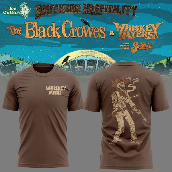 The Black Crowes x Whiskey Myers Southern Hospitality Tour 2026 Special Tee