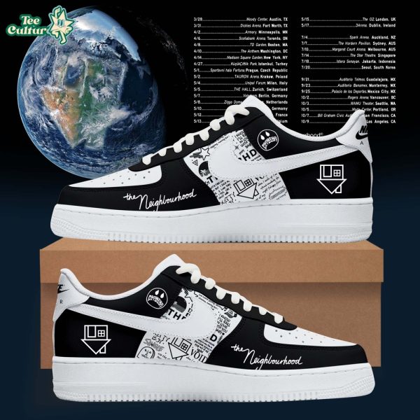 The Neighbourhood “ULTRASOUND” World Tour 2026 Custom Air Force 1