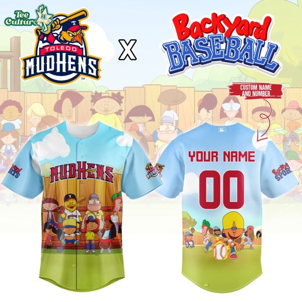 Toledo Mud Hens x Backyard Baseball Custom Jersey