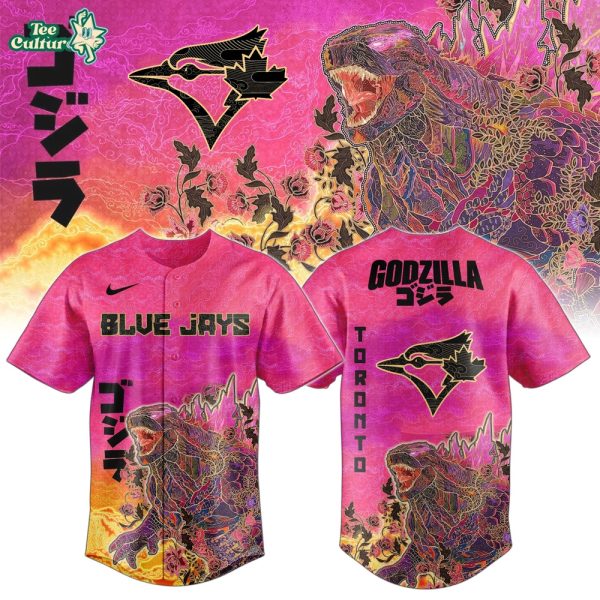 Toronto Blue Jays x King of Monsters Batik Jersey
