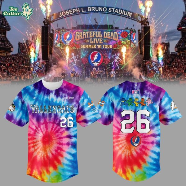 Tri City ValleyCats x Grateful Dead 2026 Baseball Jersey