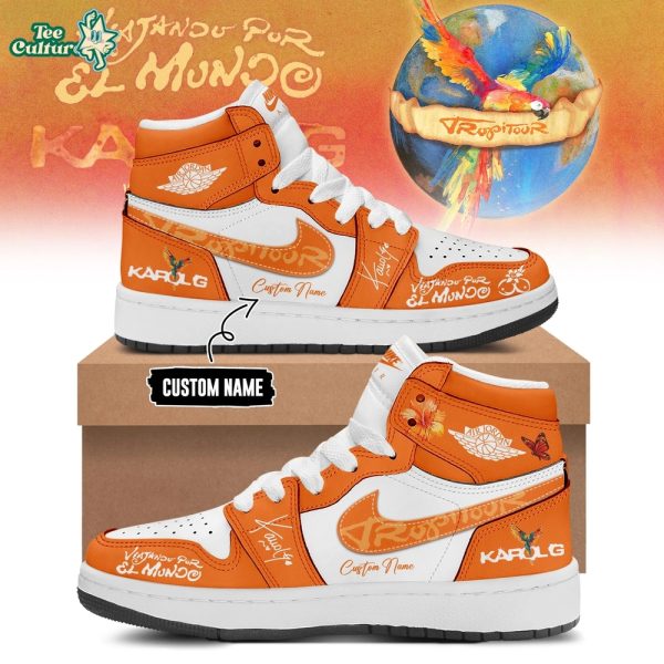 Viajando Por El Mundo Tropitour Air Jordan 1 Limited Edition 2026 Orange V2