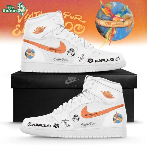 Viajando Por El Mundo Tropitour Air Jordan 1 Limited Edition 2026 White