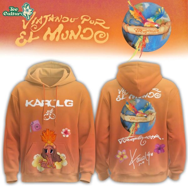 Viajando Por El Mundo Tropitour Hoodie Limited Edition 2026 V1