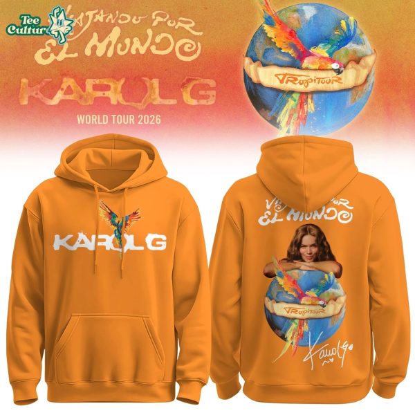 Viajando Por El Mundo Tropitour Hoodie Limited Edition 2026 V2