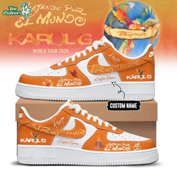 Viajando Por El Mundo Tropitour Shoes Limited Edition 2026 Orange