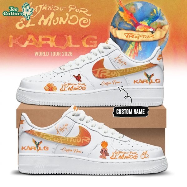 Viajando Por El Mundo Tropitour Shoes Limited Edition 2026 White