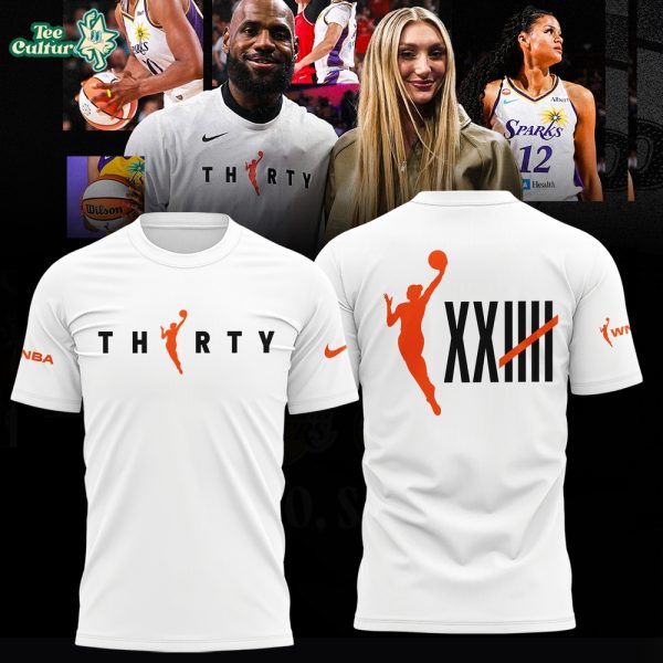 WNBA 30th Anniversary Thirty Tshirt 2026 by Teesculture.com