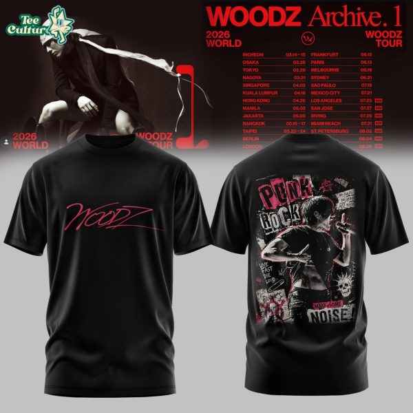 Woodz World Tour 'Archive. 1' Shirt