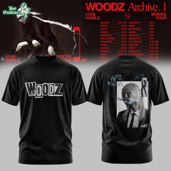 Woodz World Tour 'Archive. 1' Shirt
