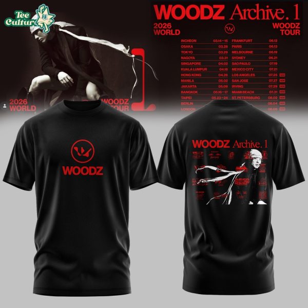 Woodz World Tour 'Archive. 1' Shirt