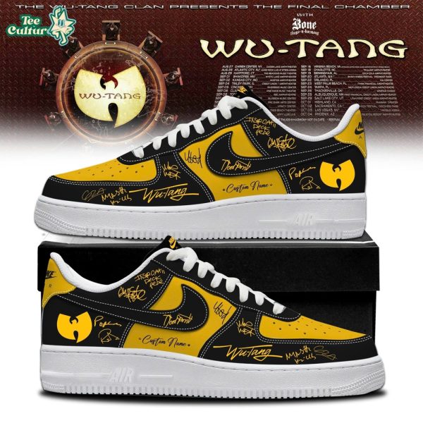 Wu-Tang Clan “The Final Chamber” Sign Limited Edition AF1 Sneakers