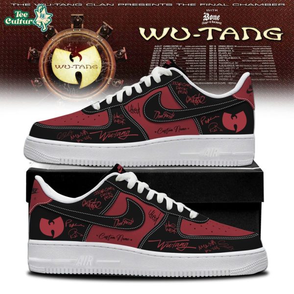 Wu-Tang Clan “The Final Chamber” Sign Limited Edition AF1 Sneakers V2