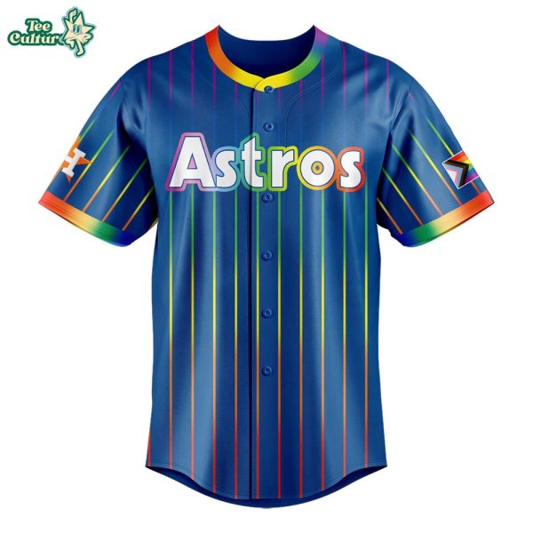 2026 Houston Astros Pride Night Jersey by Teesculture.com