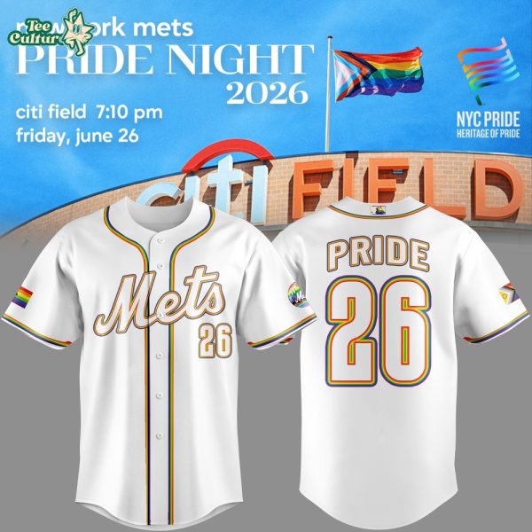 2026 New York Mets Pride Night Jersey