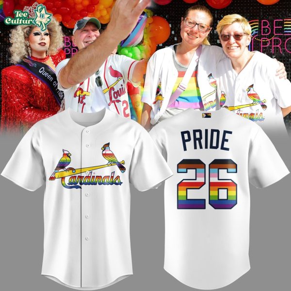 2026 St. Louis Cardinals Pride Night Jersey