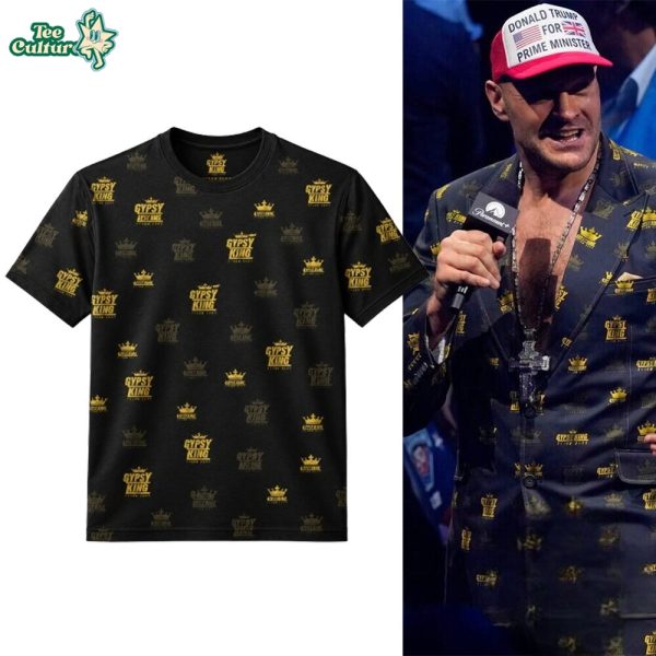 2026 Tyson Fury Gypsy King Crown Shirt At UFC 250