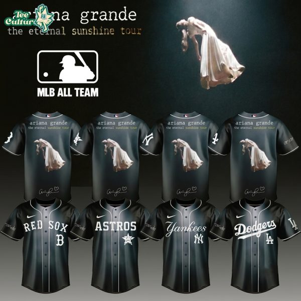 ALL MLB TEAM x Ariana Grande - The Eternal Sunshine Tour 2026 Edition Baseball Jersey