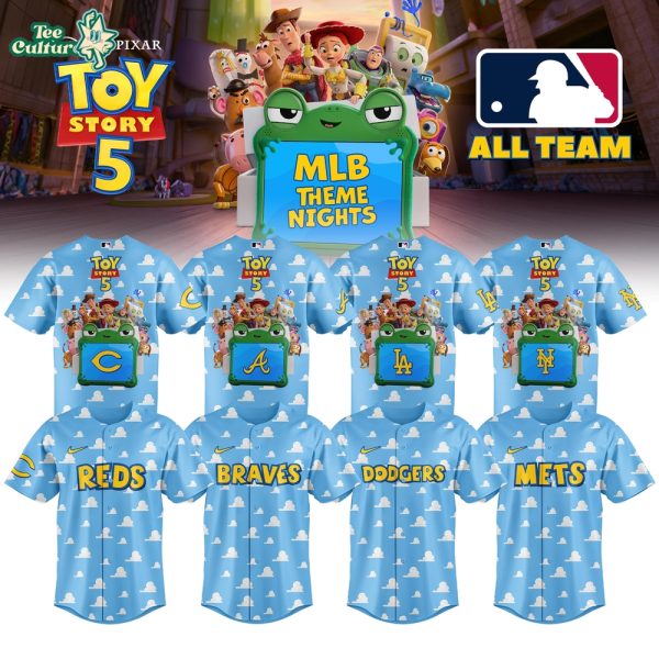 All Team MLB Theme Nights x Toy Story 5 Limited Edition Jersey