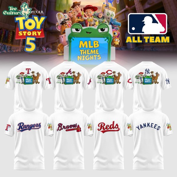 All Team MLB Theme Nights x Toy Story 5 Limited Edition Tshirt
