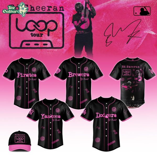 All Team MLB x Ed Sheeran - Loop Tour 2026 Limited Edition Jersey