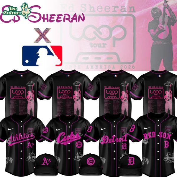 All Team MLB x Ed Sheeran - Loop Tour 2026 Limited Edition Jersey V1