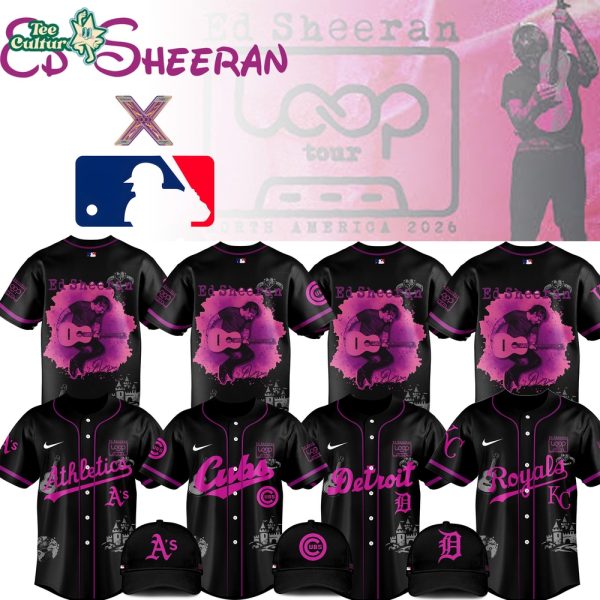 All Team MLB x Ed Sheeran - Loop Tour 2026 Limited Edition Jersey V2