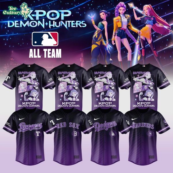 All Teams MLB X Kpop Demon Hunters 2026 Limited Edition Jersey V2