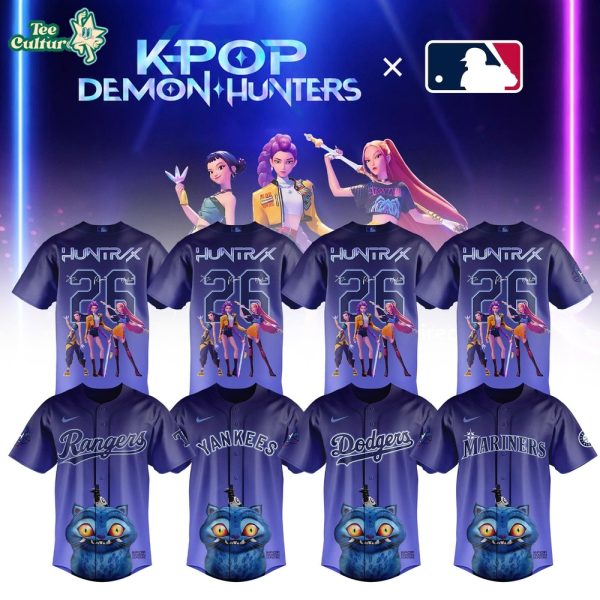 All Teams MLB X Kpop Demon Hunters 2026 Limited Edition Jersey V3