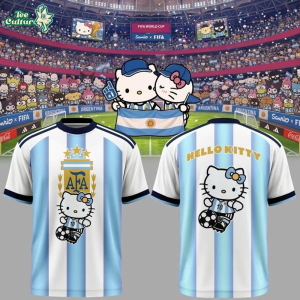 Argentina Soccer x Hello Kitty World Cup 2026 Limited Edition Shirt