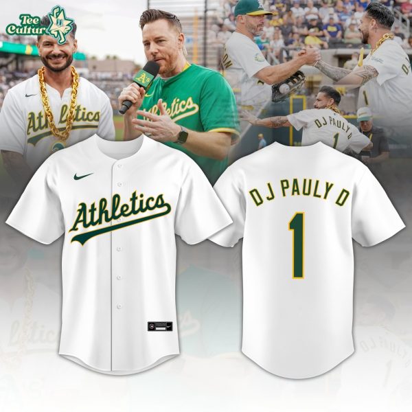 Athletics x DJ Pauly D In the House 2026 Limited Edition Jersey