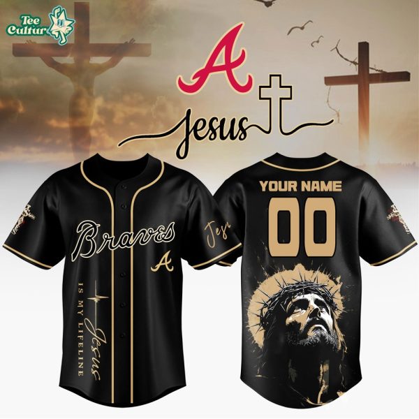Atlanta Braves x Jesus Faith Personalized Special Edition Jersey - 3D Baseball Jersey