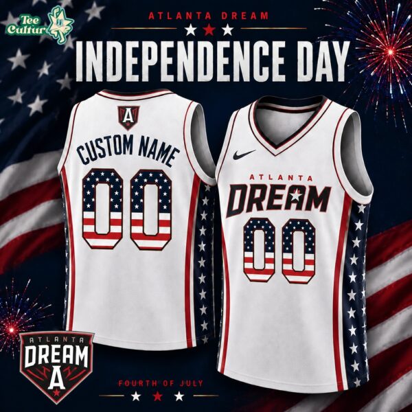 Atlanta Dream America250 Independence Day 2026 Custom Basketball Jersey