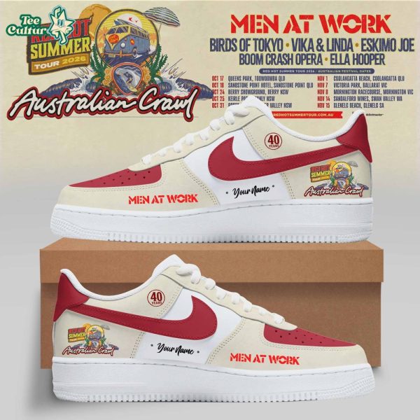 Australian Crawl Red Hot Summer Tour 2026 Af1