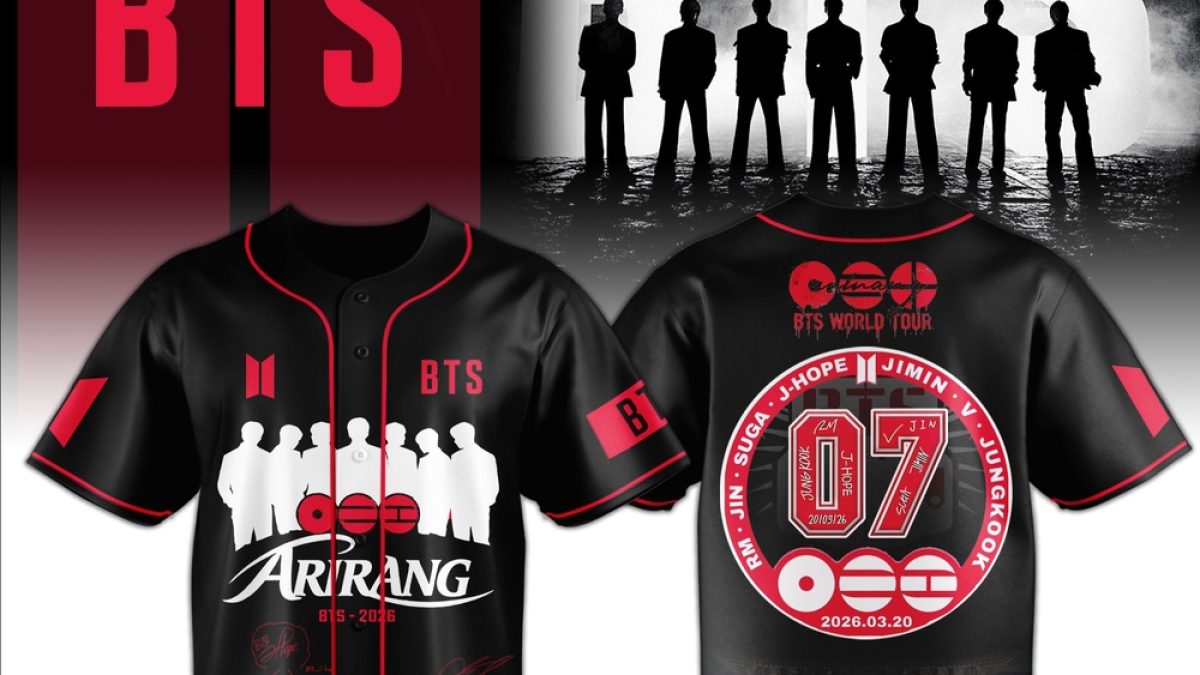 BTS x Arirang World Tour 2026 Limited Edition Jersey - Teesculture