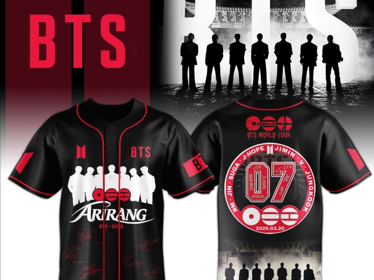 BTS x Arirang World Tour 2026 Limited Edition Jersey - Teesculture