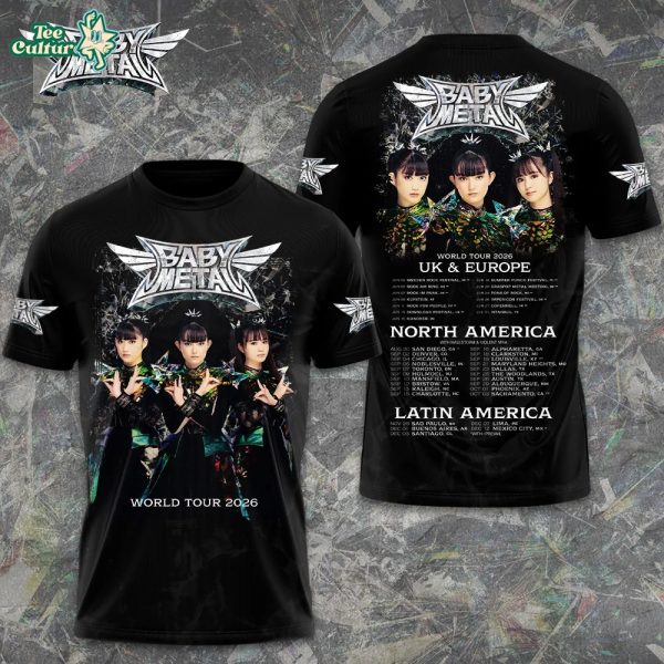 Babymetal World Tour 2026 3D Apparel